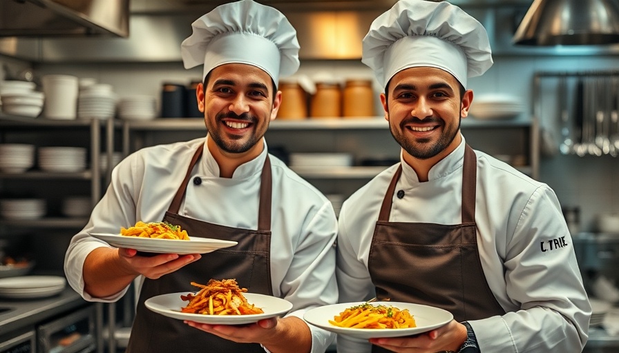 Chefs in a kitchen exemplifying entrepreneurship in the culinary arts.