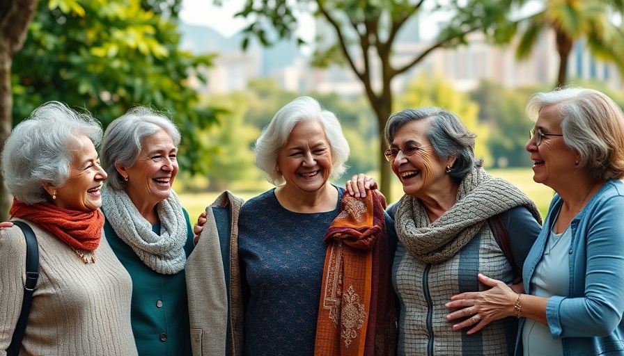 Importance of female friendships for seniors, joyful women outdoors.