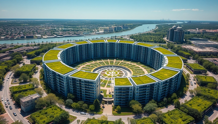 Design of 2,100 homes at old East London gasworks with circular buildings