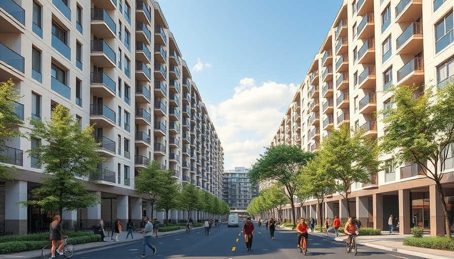 Harrow housing development plans showcasing modern buildings.