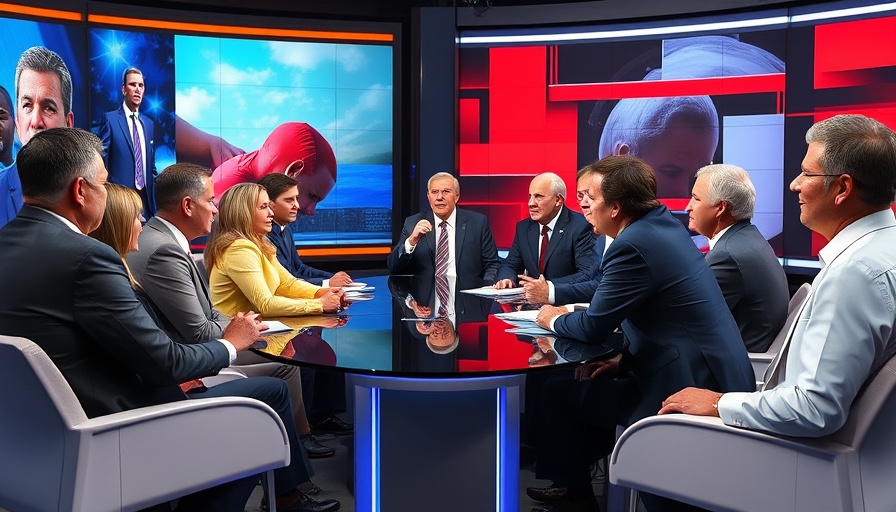 MS-13 Deportation Debate on live TV with diverse panel.