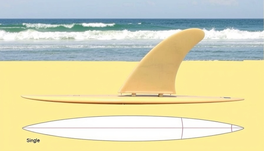 Single-fin: the original surfboard fin setup