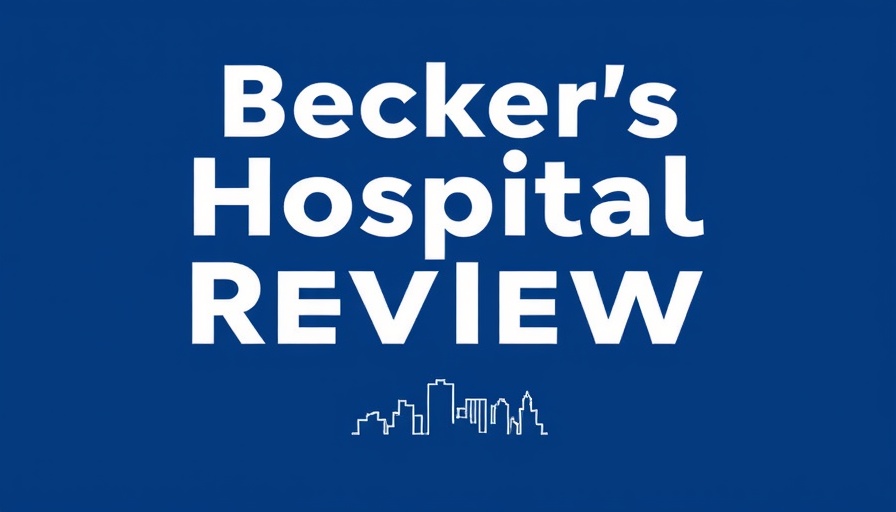 Ban PBMs from owning pharmacies: Becker's Hospital Review logo on dark background.