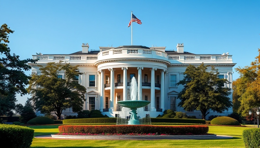 White House symbolizing authority related to Medicare Advantage Oversight.