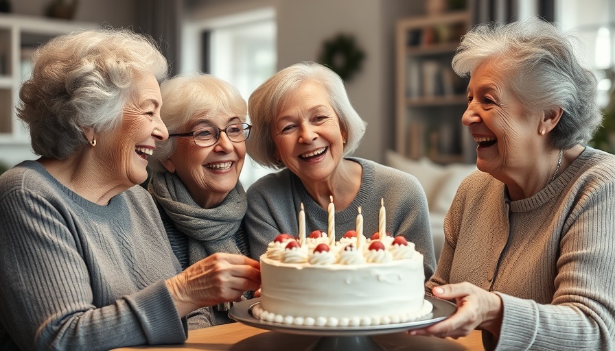 Older women celebrating Medicare enrollment assistance.