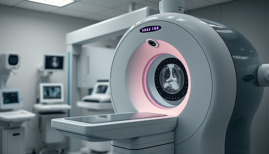 AI in Breast Cancer Screenings: advanced mammography display.