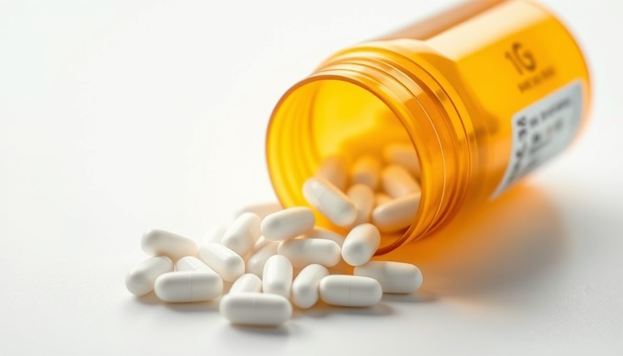 Yellow pill bottle with white tablets, referring to 340B Drug Discount Program Reform.