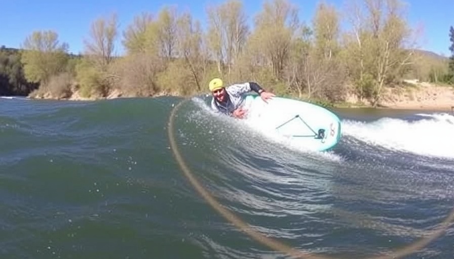 Should you use a surf leash in river surfing?