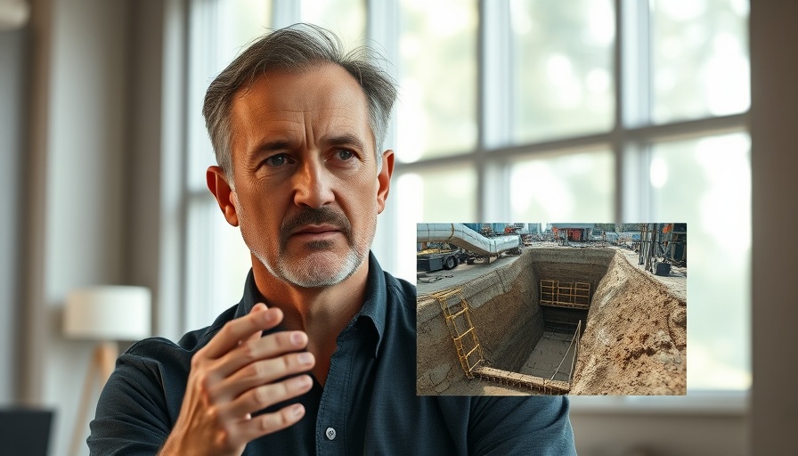 Plumbing Jobsite Safety discussion with trench excavation image