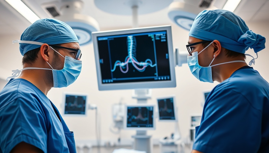 Medical team performing doubly protected carotid stenting procedure.