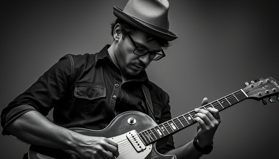 Musician playing guitar, potential Rock and Roll Hall of Fame nominee