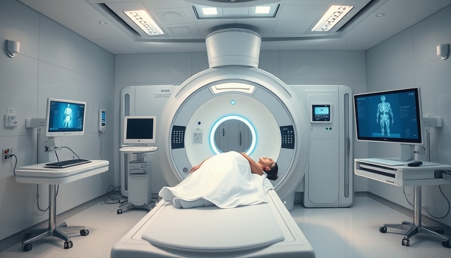 Advanced medical imaging technology in clinical setting.