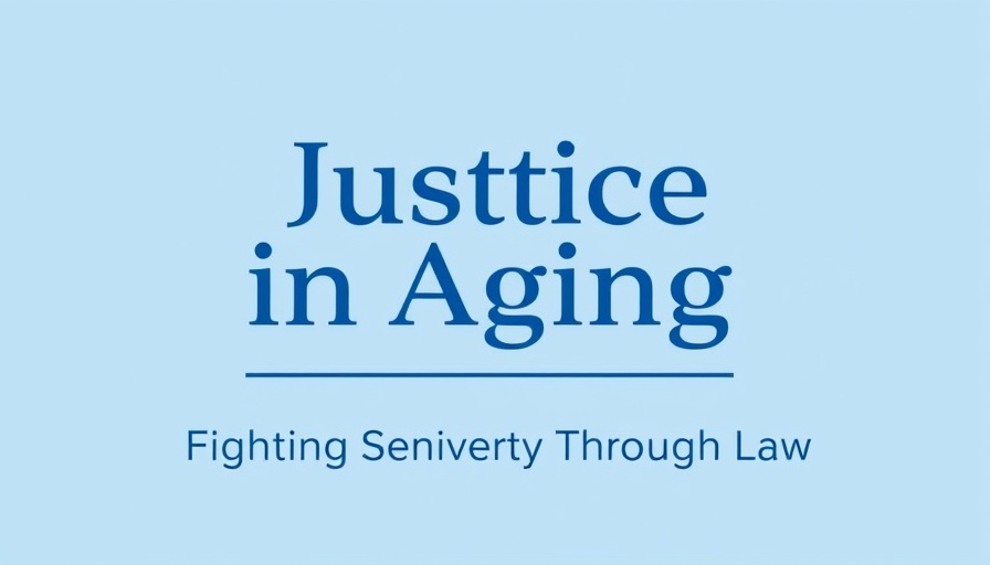 Justice in Aging logo, addressing cuts to Medicaid and Medicare.