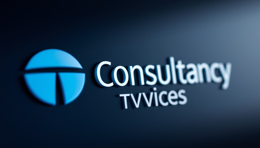 Close-up of TCS logo, representing executive compensation management.