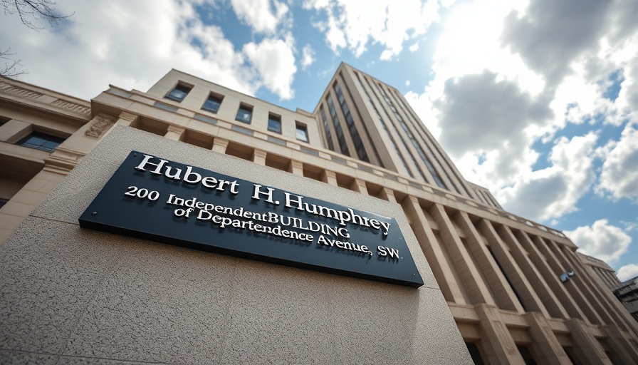Latest medical news: Hubert H. Humphrey Building exterior view