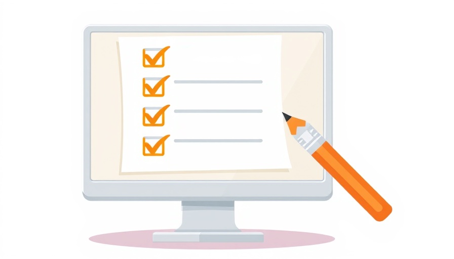 Illustration of a checklist on a screen, related to Billy Joel diagnosis.