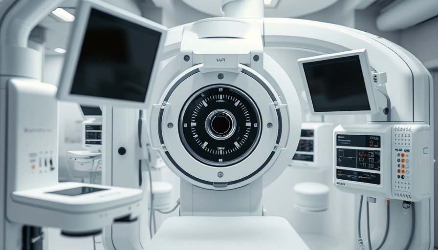Advanced medical equipment in a clinical setting for Tumor Treating Fields.