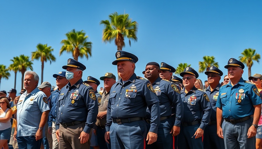 Memorial Day 2025 Huntington Beach veterans gathering.