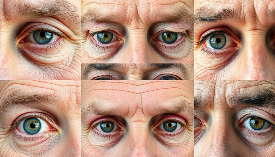 Close-up of senior eyes emphasizing vision health for seniors.