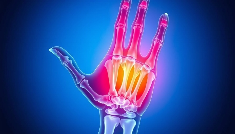 Efgartigimod Rheumatology Clinical Trials illustration showing joint inflammation.