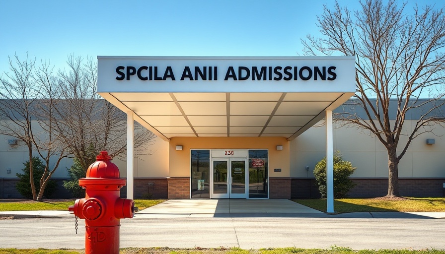SPCALA Animal Admissions entrance in Long Beach.