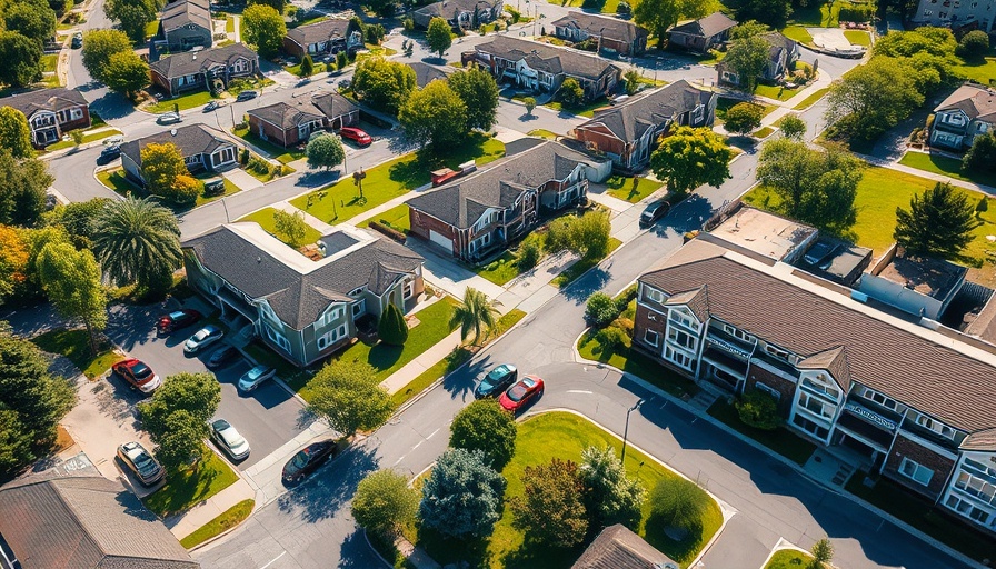 Surf City real estate trends showing suburban housing.