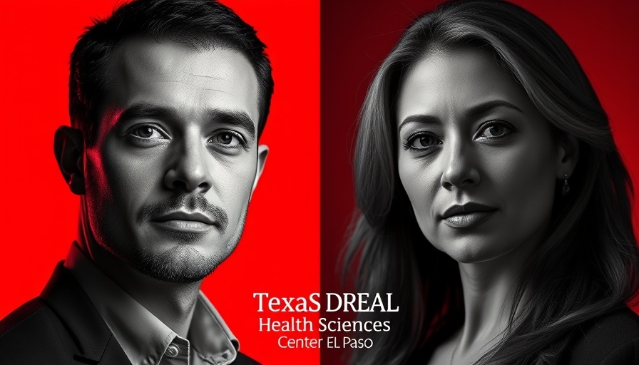Portraits with Texas Tech logo for Hep C Screening in Emergency Department
