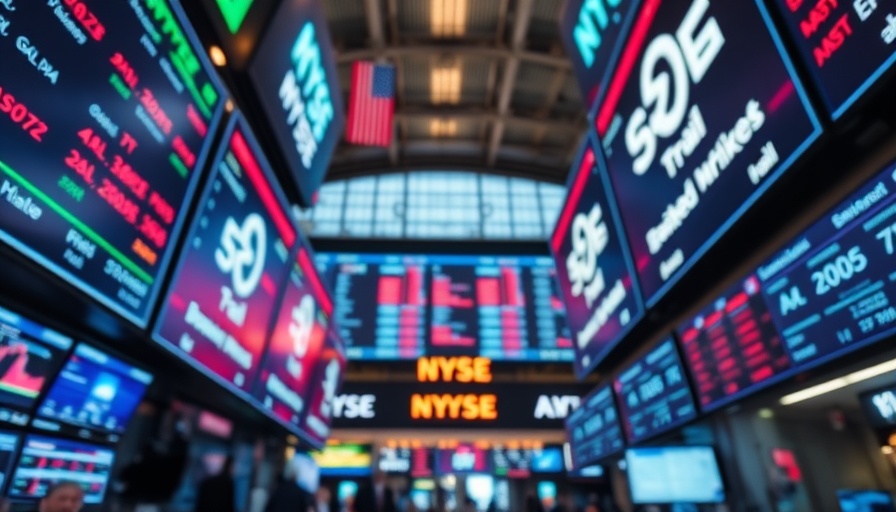 Financial trading floor with stock monitors, highlighting employee retention strategies context.
