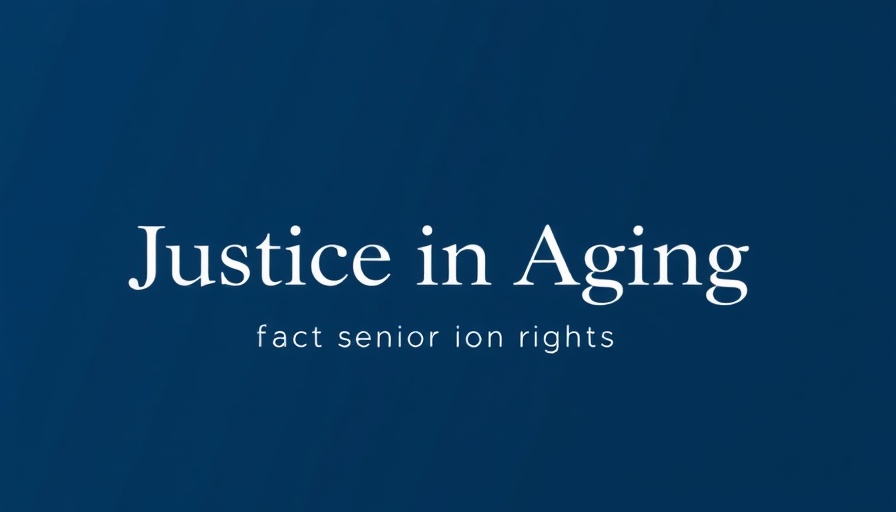 Justice in Aging logo advocating senior rights impact
