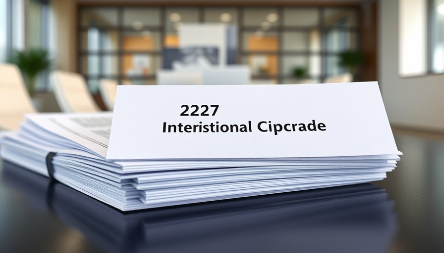 Documents detailing 2027 International Residential Code updates on modern desk.