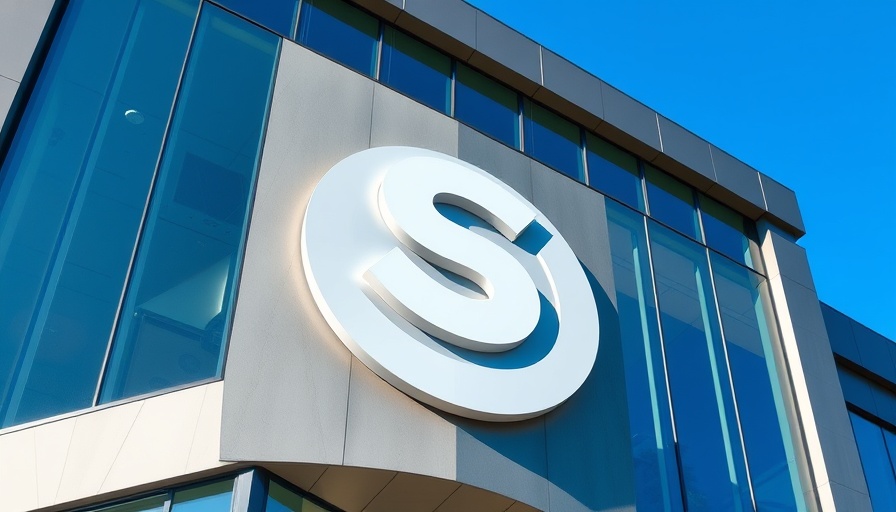 Modern building with large logo reflecting sky, generics price-fixing litigation context.