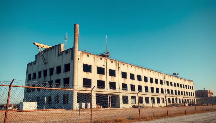 North Long Beach demolition site with old building