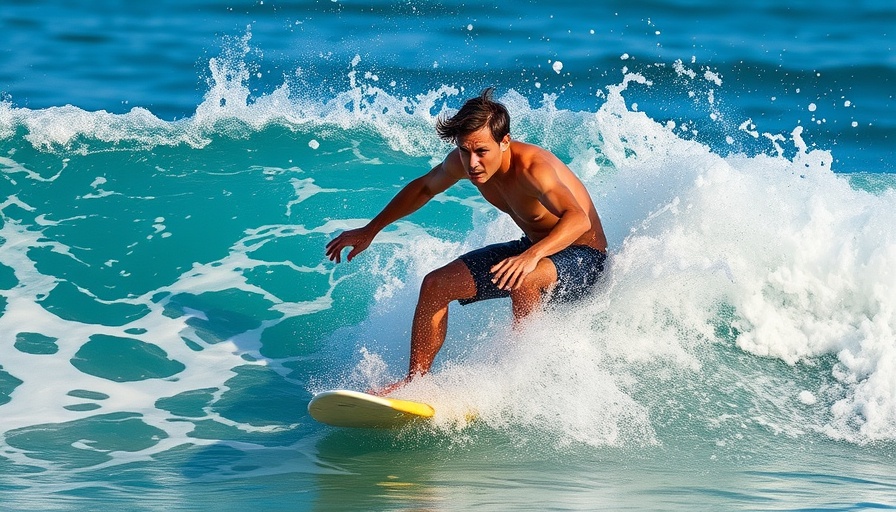 European Qualifying Series Pro Longboard surfer executes a cutback.