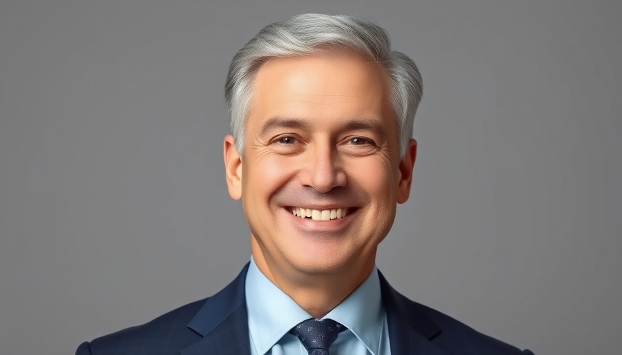 Smiling man in a suit, profit recovery Laing O’Rourke