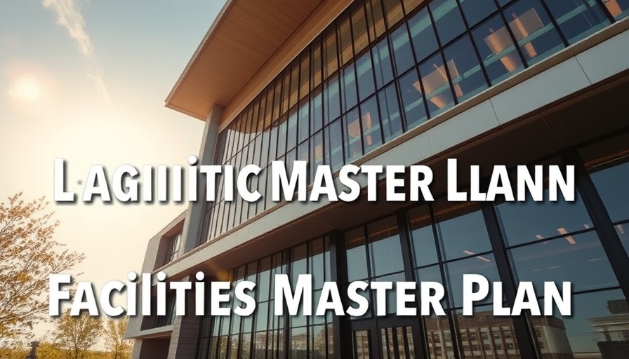 Huntington Beach Facilities Master Plan meeting announcement over library image.