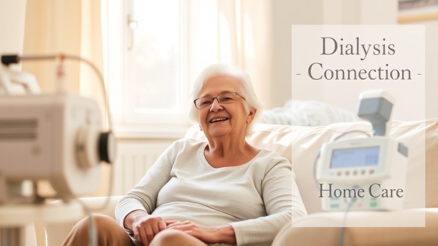 Senior couple enjoying home dialysis advantages in a cozy living room.