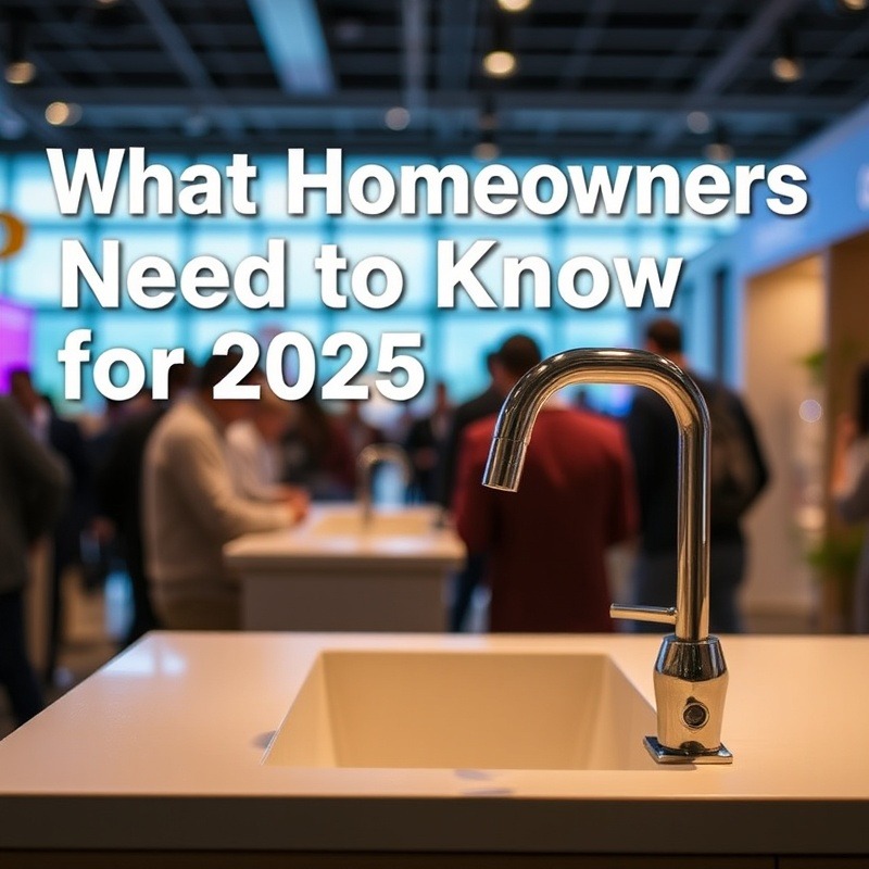 Plumbing upgrades discussion with event announcement.