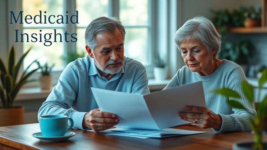 Senior couple reviewing Medicaid reforms for seniors at home, symbolizing hope.
