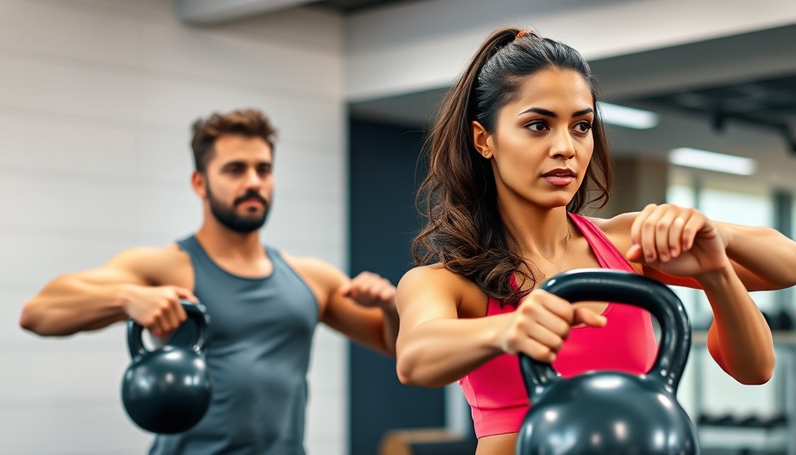 Beginner Kettlebell Workout for fitness enthusiasts.
