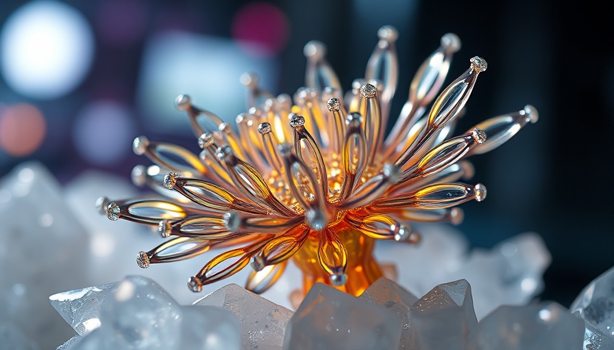 Intricate nanoflower structure, illustrating Nanoflower Technology
