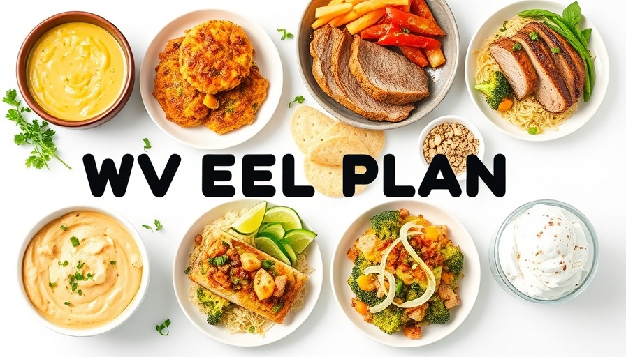Weekly meal plan featuring six delicious dishes with shopping list.