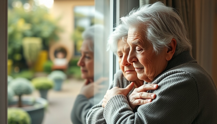 Thoughtful elderly couple embracing, Alzheimer's Genetics.