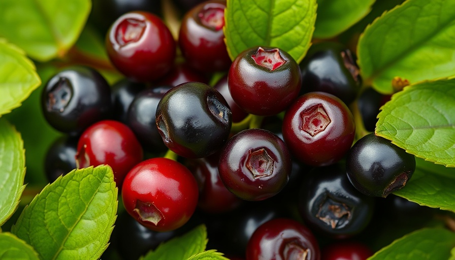 Close-up of bilberries showcasing benefits of bilberry for fitness.