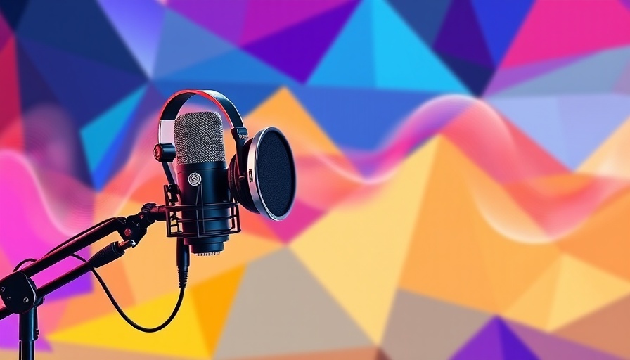 Podcast setup illustration, related to health care for incarcerated youth.