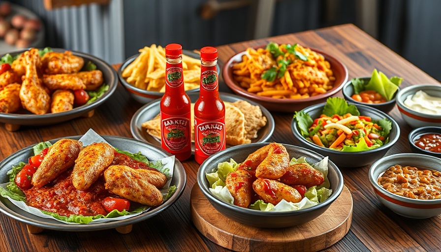 Frank's Red Hot Sauce Recipes featuring a variety of dishes.