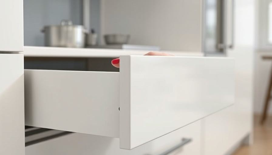 DIY charging drawer benefits in a modern kitchen setup
