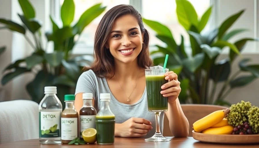 Dr. Cabral 7-day detox review: woman holding detox drink.