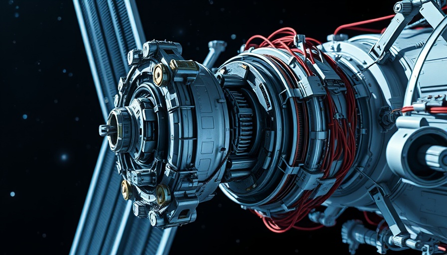 SpaceX docks Crew-10 astronauts to ISS docking port close-up.