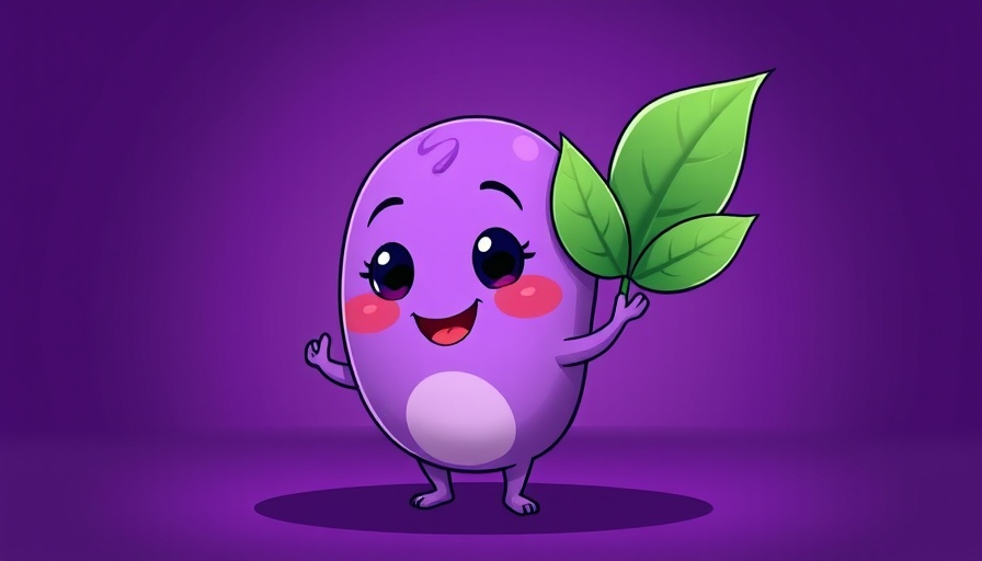Cartoon character showing AI model optimization improvement.