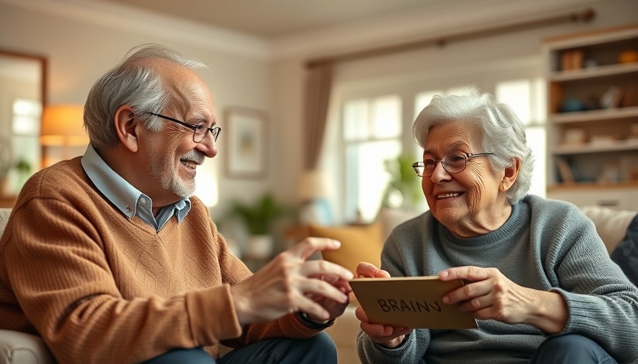 Elderly couple enjoying brain games to help in preventing Alzheimer's disease.